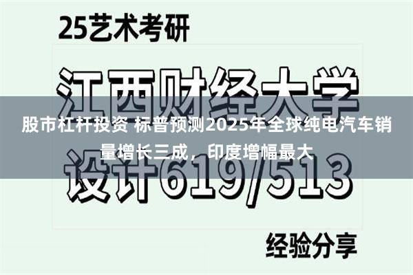 股市杠杆投资 标普预测2025年全球纯电汽车销量增长三成，印度增幅最大